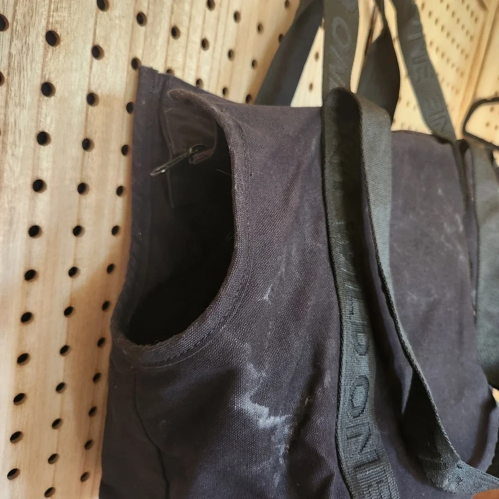 Wild One Black Pet Travel Carrier for Small Dog Pets 100%‎ cotton canvas